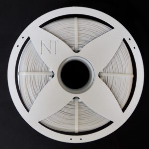 Recycled 3D printing filament - Nefila HIPS Natural white