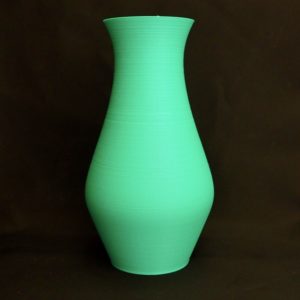 3D printed object from recycled 3D printing filament