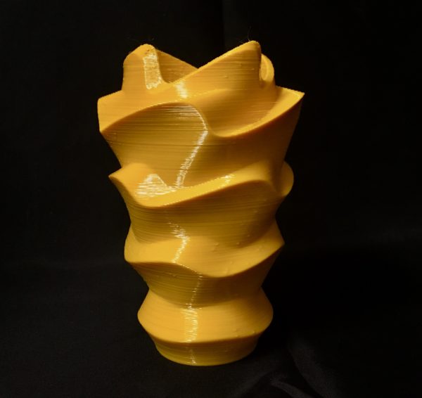 Recycled 3D printing filament Nefila PETG Yellow